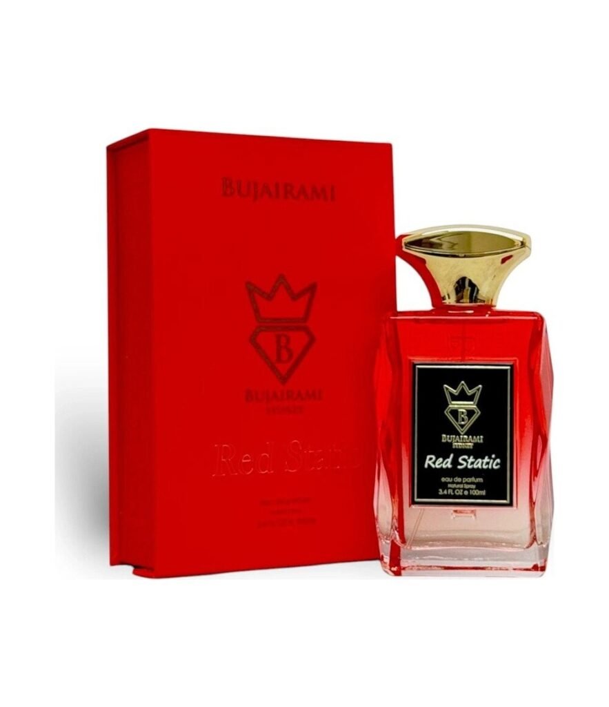 Bujairami Red Static by Bujairami 100ml Eau De Parfum — bottle photo