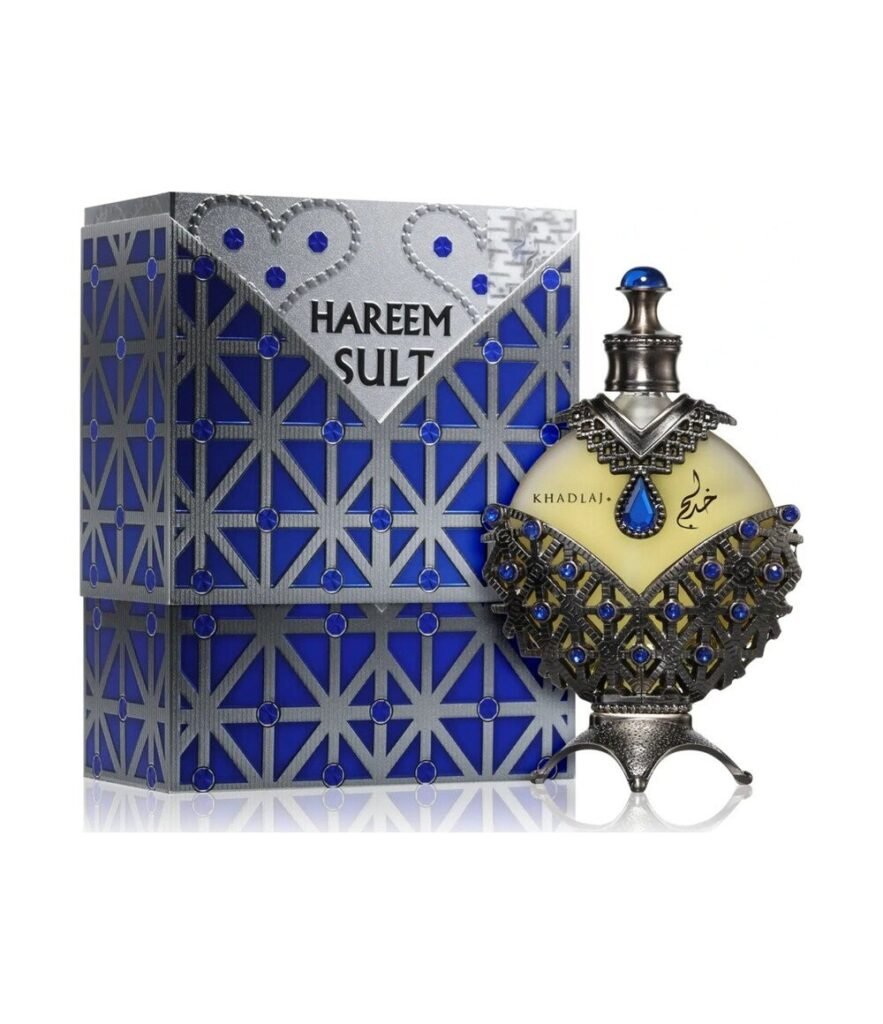 Khadlaj Hareem Al Sultan Blue Oil by Khadlaj 35ml Perfume Oil — bottle photo