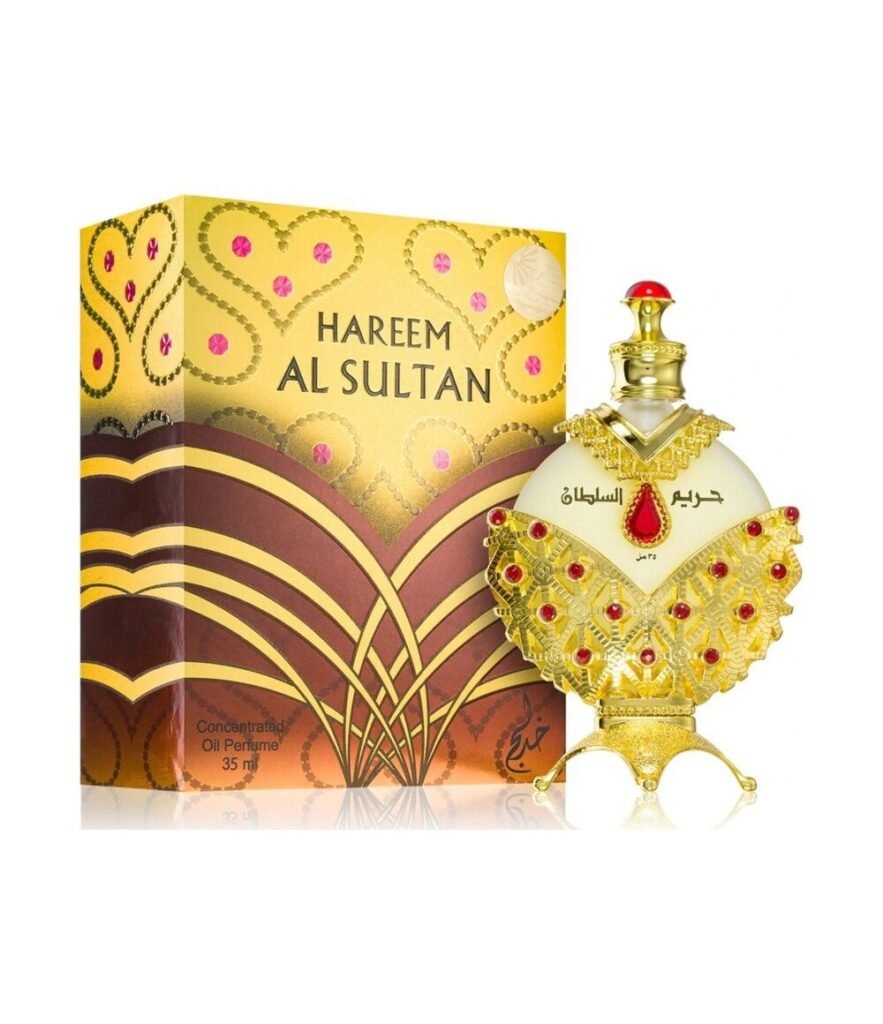 Khadlaj Hareem Al Sultan Gold Oil by Khadlaj 35ml Perfume Oil — bottle photo