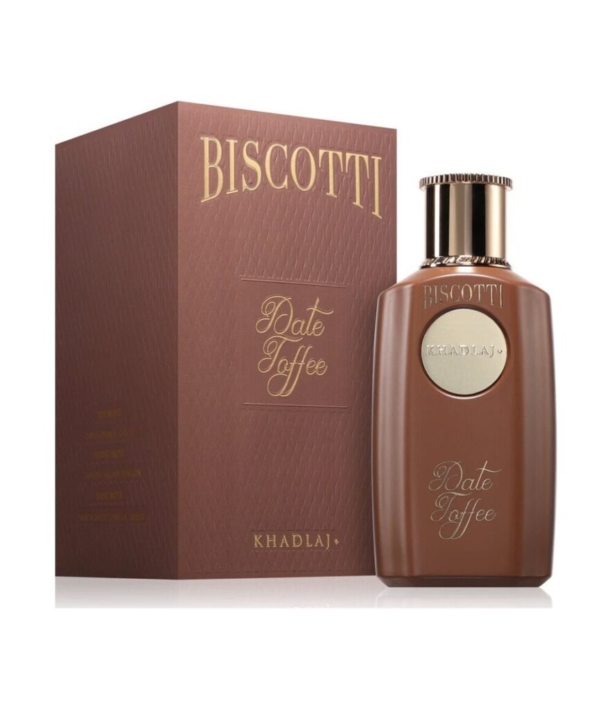 Khadlaj Biscotti Date Toffee by Khadlaj 100ml Eau De Parfum — bottle photo
