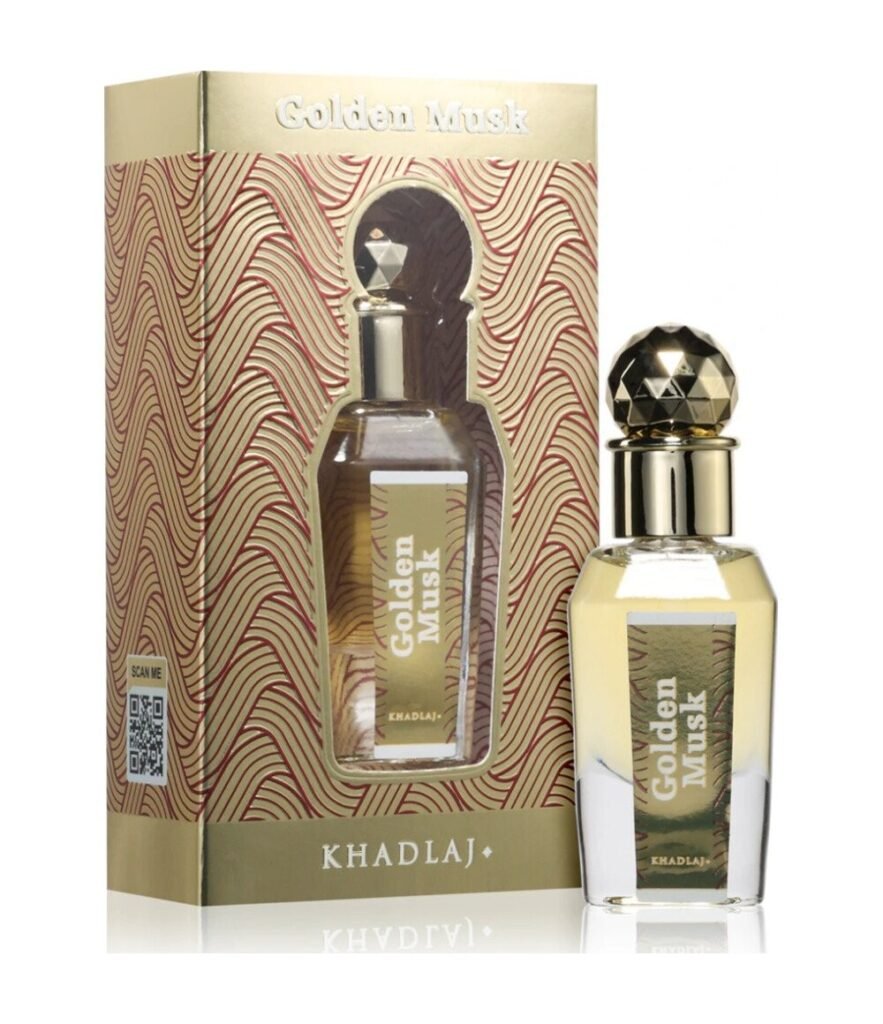 Khadlaj Golden Musk by Khadlaj 15ml Perfume Oil — bottle photo