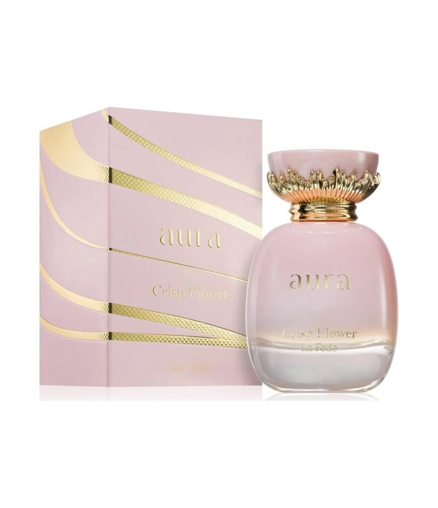 Khadlaj La Fede Aura Crisp Flower by Khadlaj 100ml Eau De Parfum — bottle photo