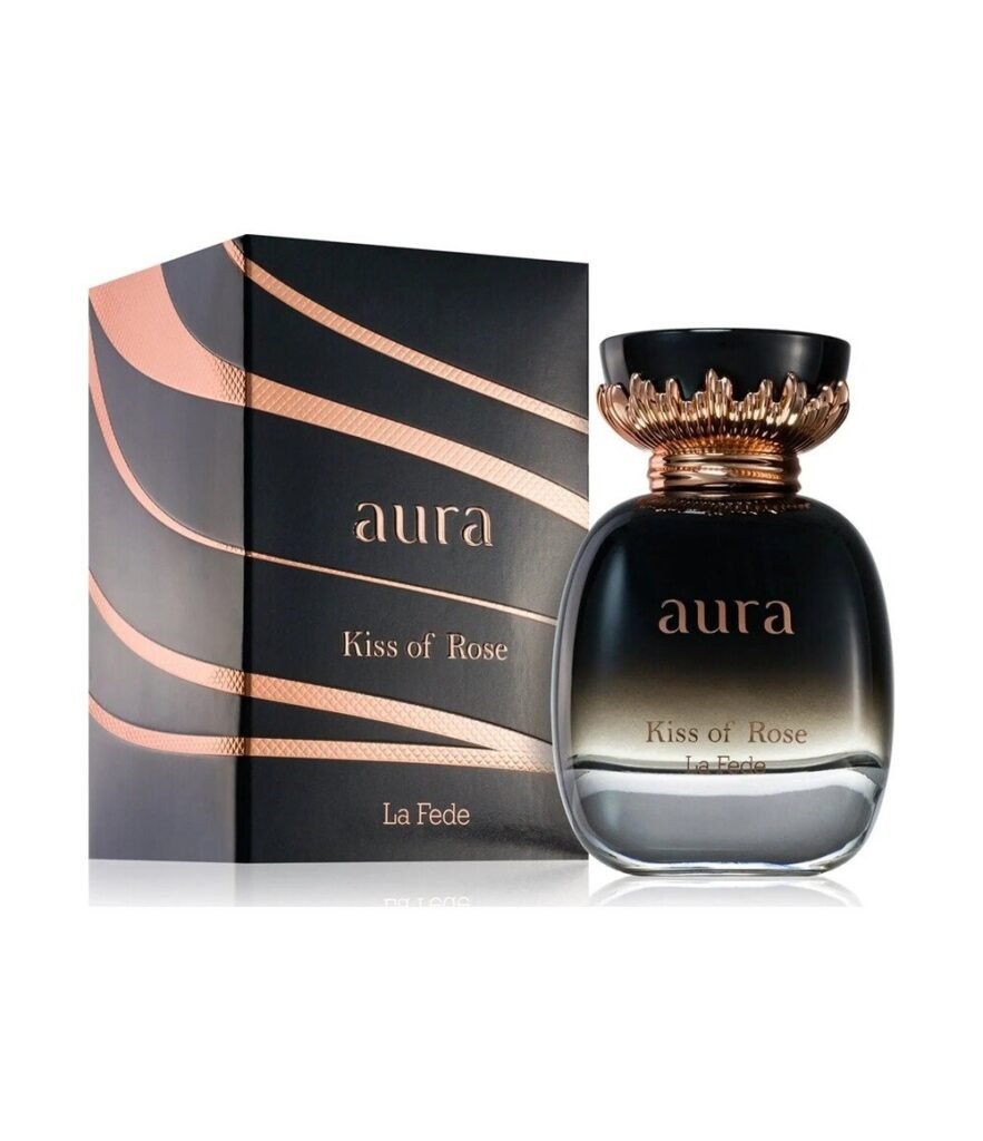 Khadlaj La Fede Aura Kiss of Rose by Khadlaj 100ml Eau De Parfum — bottle photo