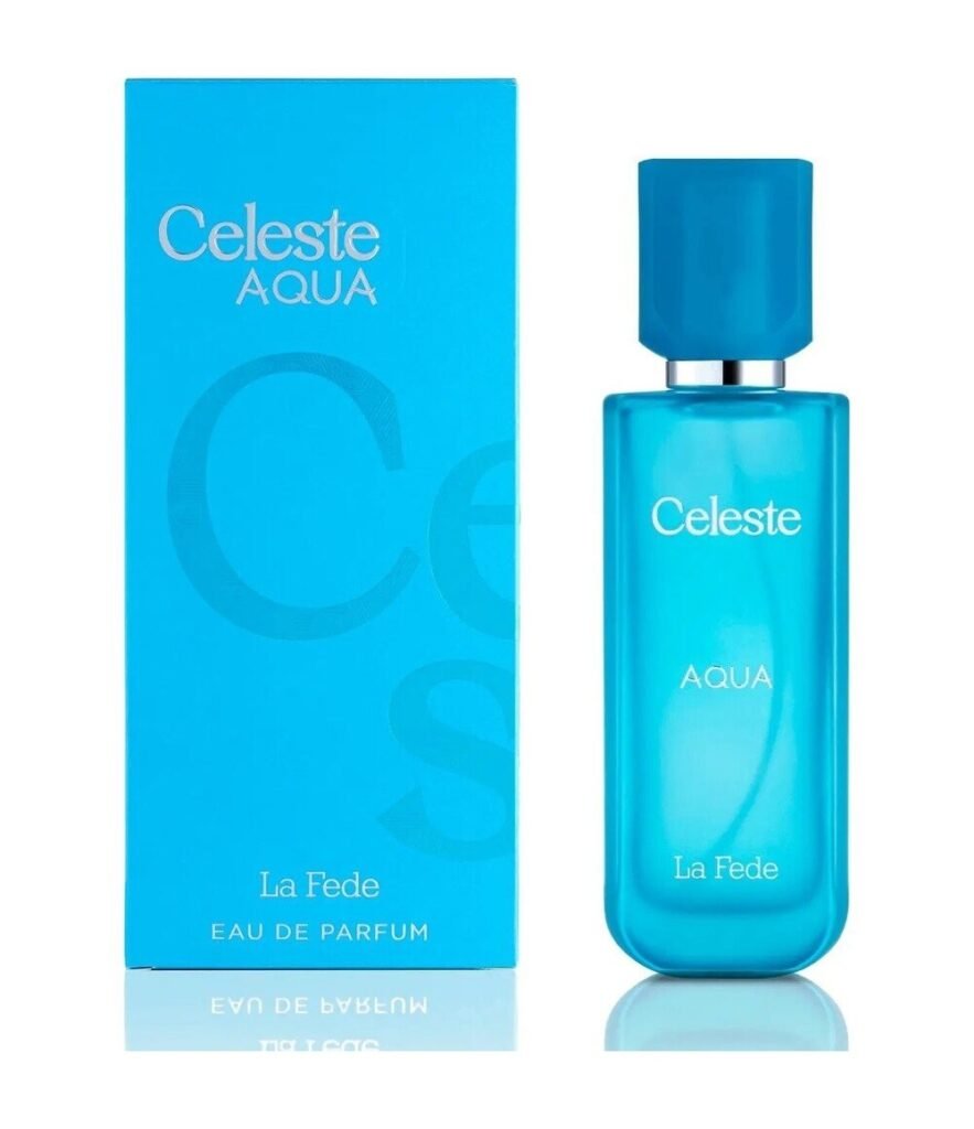 Khadlaj La Fede Celeste Aqua by Khadlaj 100ml Eau De Parfum — bottle photo