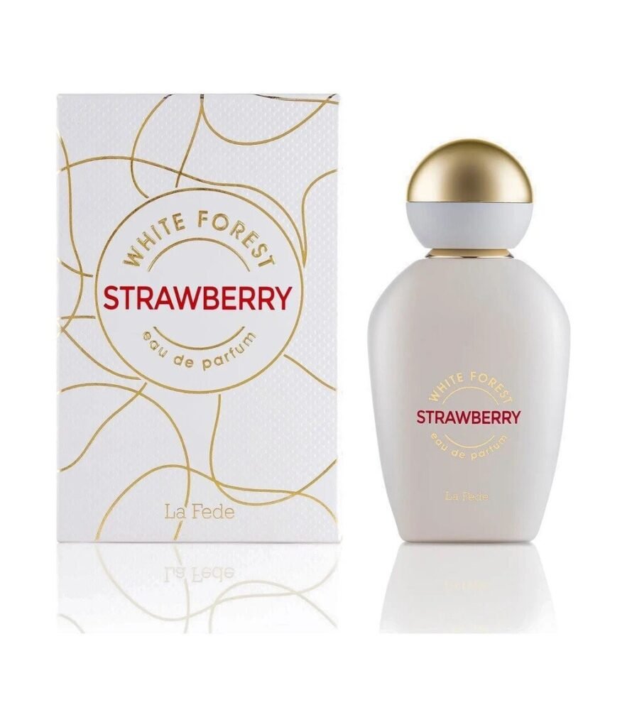 Khadlaj La Fede White Forest Strawberry by Khadlaj 100ml Eau De Parfum — bottle photo