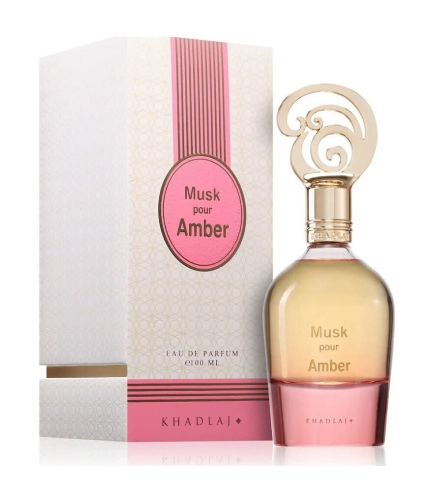 Khadlaj Musk Pour Amber by Khadlaj 100ml Eau De Parfum — bottle photo