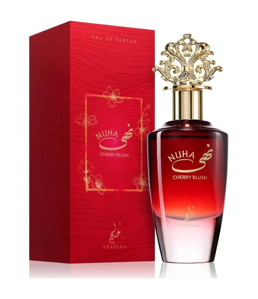 Khadlaj Nuha Cherry Blush by Khadlaj 85ml Eau De Parfum — bottle photo