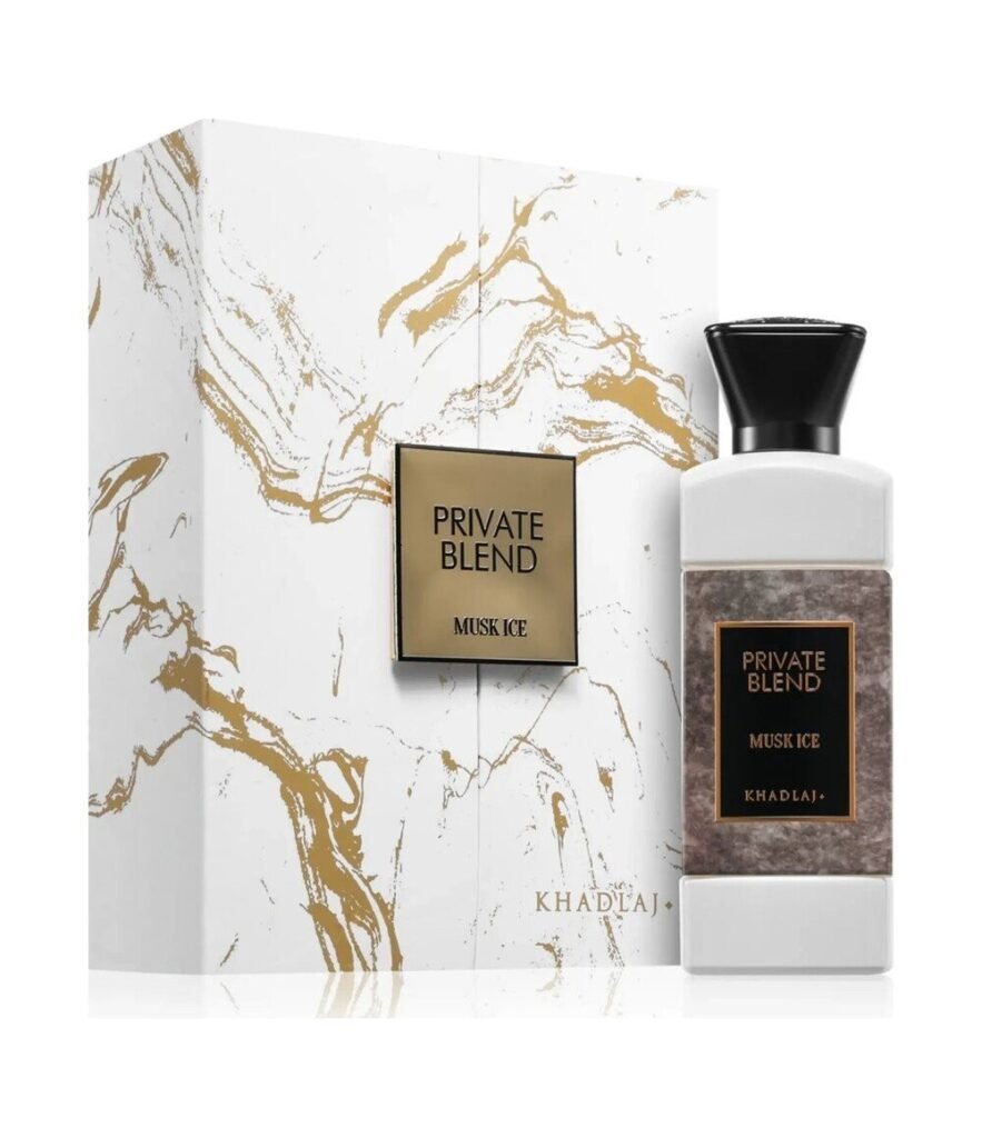 Khadlaj Private Blend Musk Ice by Khadlaj 100ml Eau De Parfum — bottle photo