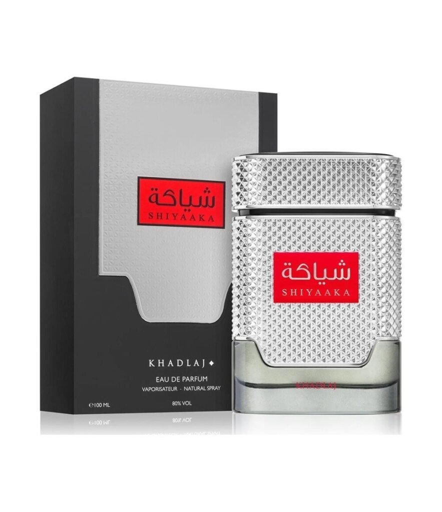 Khadlaj Shiyaaka Silver For Men by Khadlaj 100ml Eau De Parfum — bottle photo