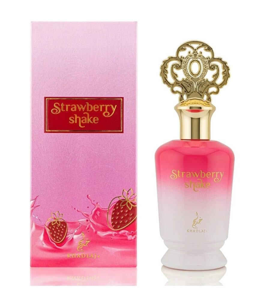 Khadlaj Strawberry Shake by Khadlaj 100ml Eau De Parfum — bottle photo