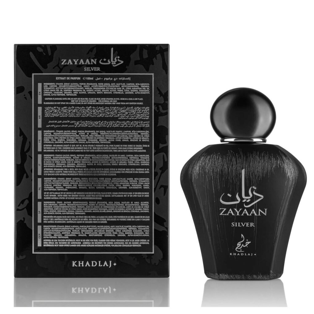 Khadlaj Zayaan Silver by Khadlaj 100ml Eau De Parfum — bottle photo
