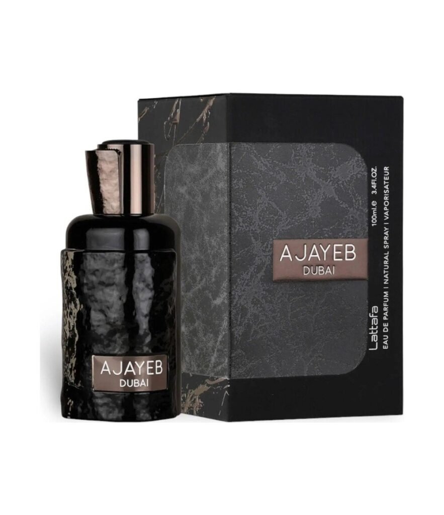 Lattafa Ajayeb Dubai by Lattafa 100ml Eau De Parfum — bottle photo