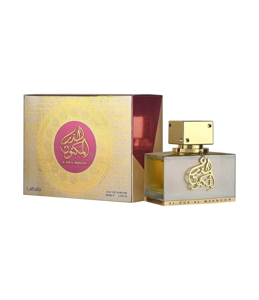 Lattafa Al Dur Al Maknoon Gold by Lattafa 100ml Eau De Parfum — bottle photo