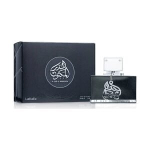 Lattafa Al Dur Al Maknoon Silver by Lattafa 100ml Eau De Parfum — bottle photo