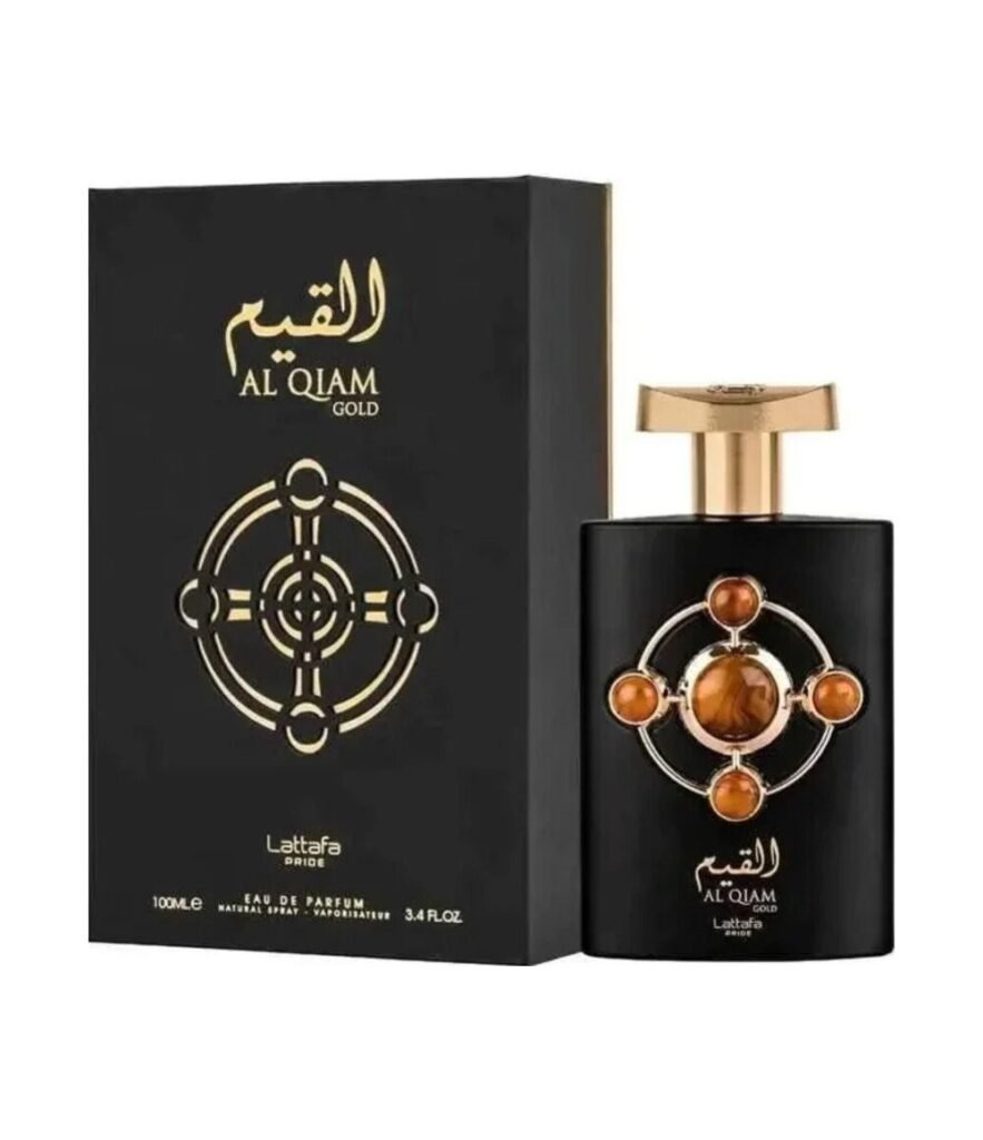 Lattafa Al Qiam Gold by Lattafa 100ml Eau De Parfum — bottle photo