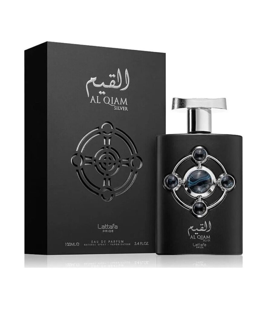 Lattafa Al Qiam Silver Pride by Lattafa 100ml Eau De Parfum — bottle photo