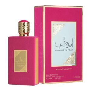 Lattafa Ameerat Al Arab Sugar Crown by Lattafa 100ml EDP — bottle photo