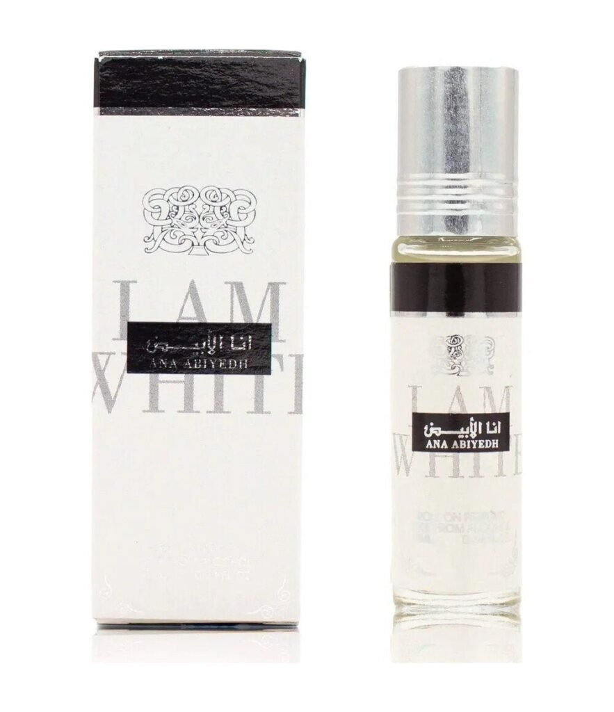 Lattafa Ana Abiyedh by Lattafa 10ml Perfume Oil — bottle photo