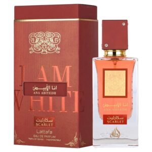 Lattafa Ana Abiyedh Scarlet by Lattafa 60ml Eau De Parfum — bottle photo
