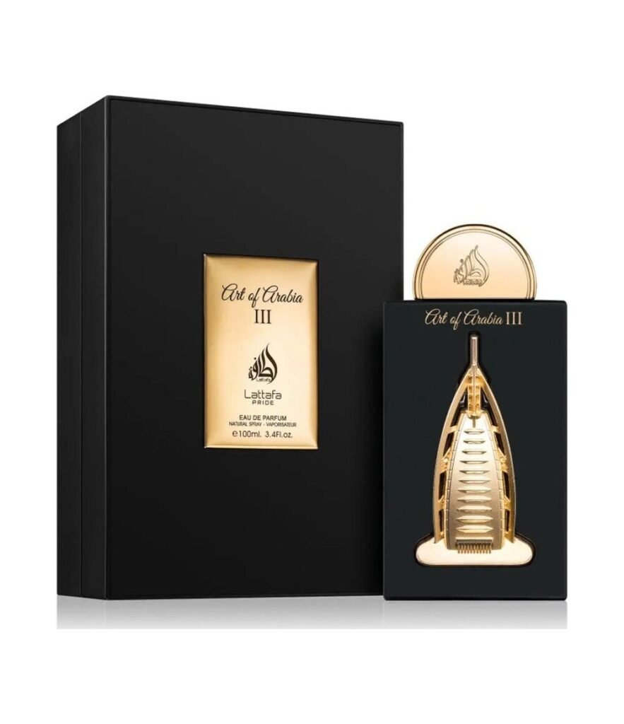 Lattafa Art Of Arabia III Pride by Lattafa 100ml Eau De Parfum — bottle photo