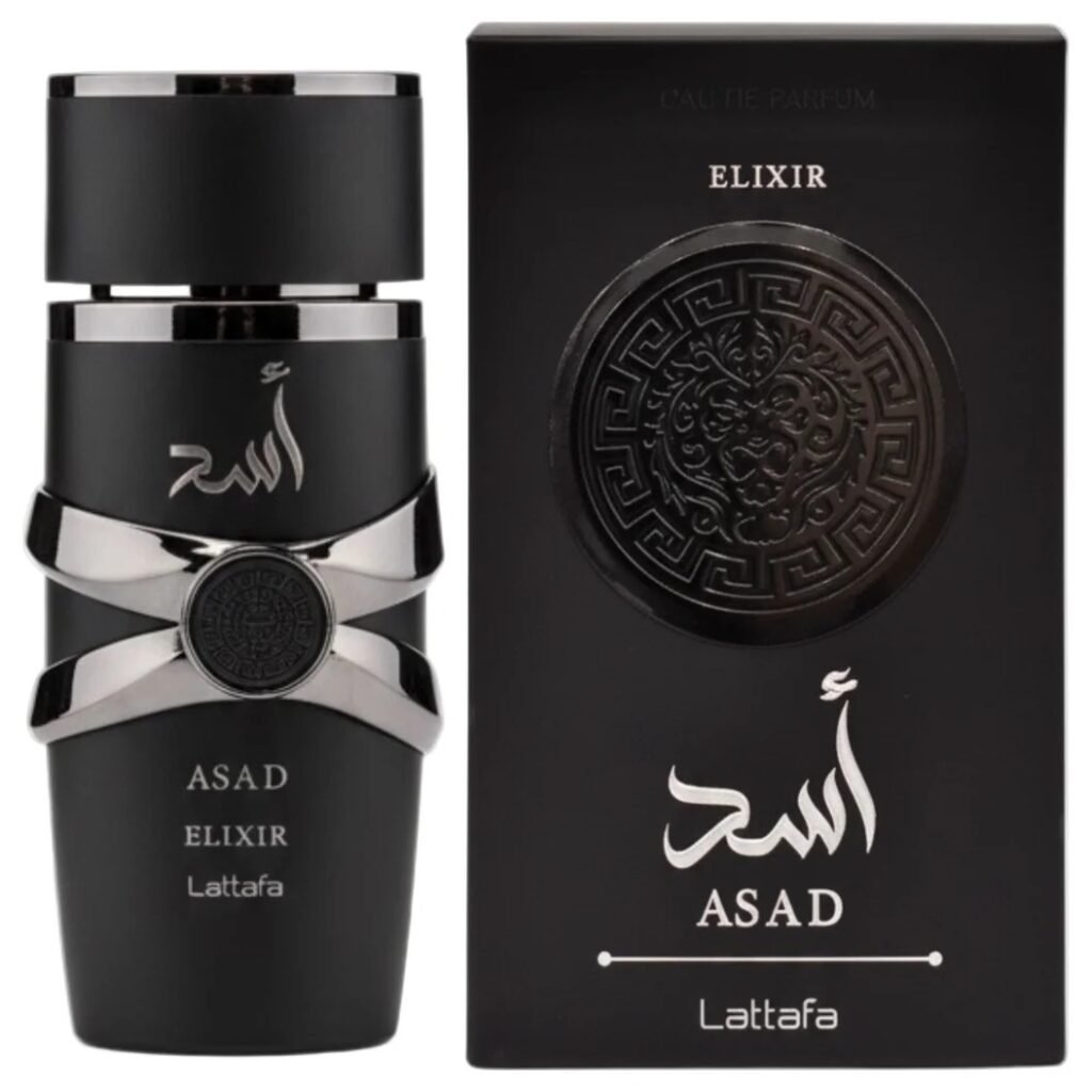 Lattafa Asad Elixir by Lattafa 100ml Eau De Parfum — bottle photo