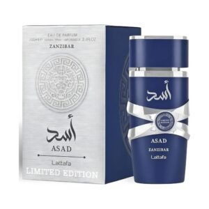 Lattafa Asad Zanzibar Limited Edition by Lattafa 100ml Eau De Parfum — bottle photo