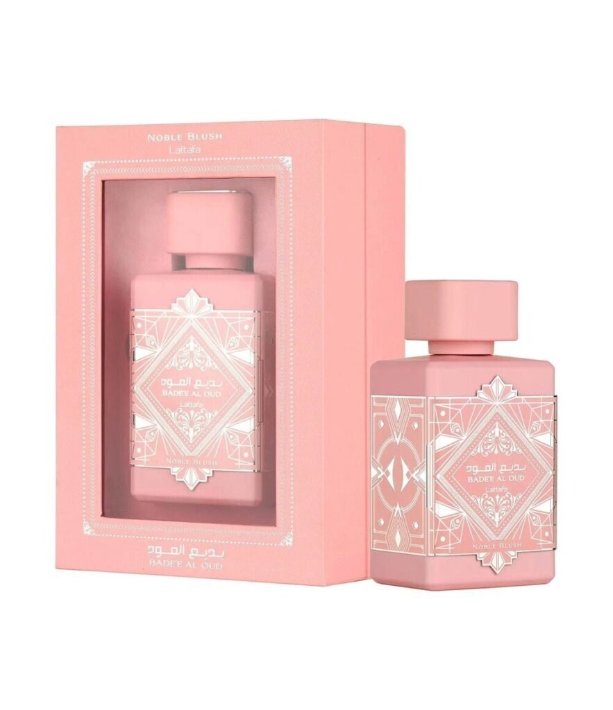 Lattafa Badee Al Oud Noble Blush by Lattafa 100ml Eau De Parfum — bottle photo