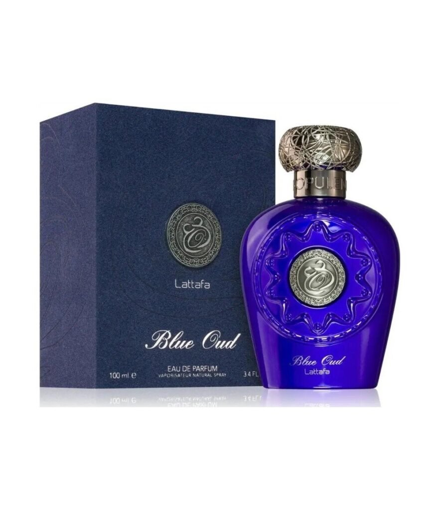 Lattafa Blue Oud by Lattafa 100ml Eau De Parfum — bottle photo
