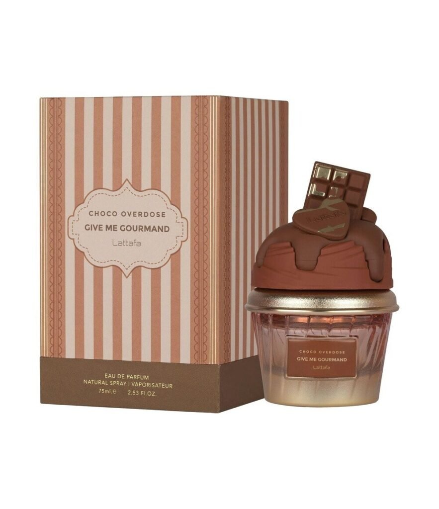 Lattafa Choco Overdose by Lattafa 75ml Eau De Parfum — bottle photo