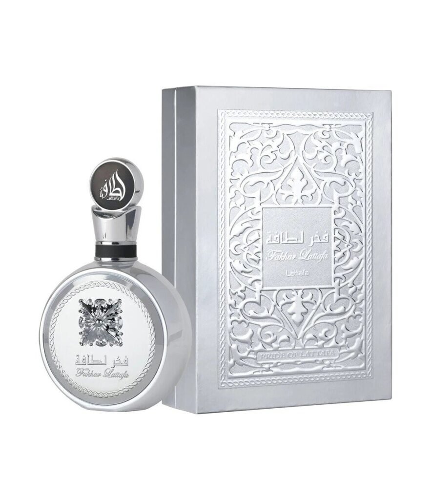 Lattafa Fakhar Platin by Lattafa 100ml Eau De Parfum — bottle photo