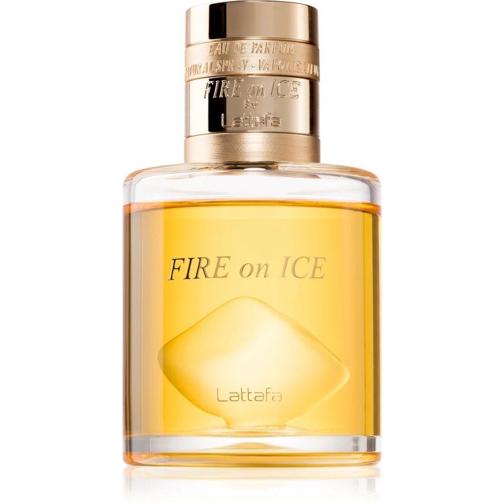 Lattafa Fire On Ice by Lattafa 110ml Eau De Parfum — bottle photo