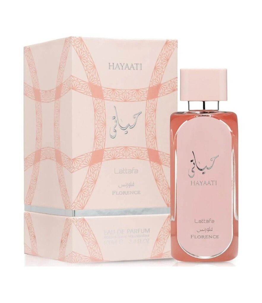 Lattafa Hayaati Florence by Lattafa 100ml Eau De Parfum — bottle photo