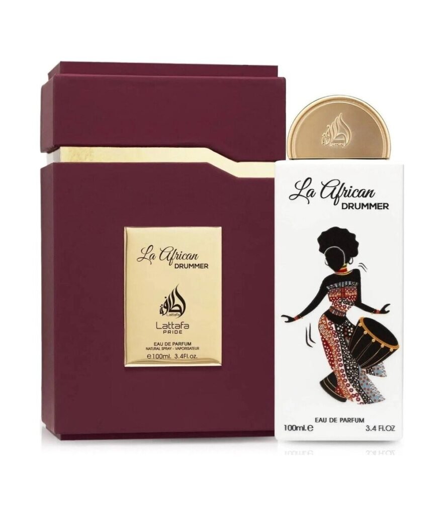 Lattafa La African Drummer Pride by Lattafa 100ml Eau De Parfum — bottle photo