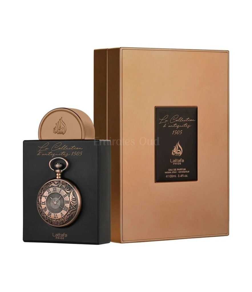 Lattafa La Collection D’antiquites 1505 (Watch) Pride by Lattafa 100ml Eau De Parfum — bottle photo
