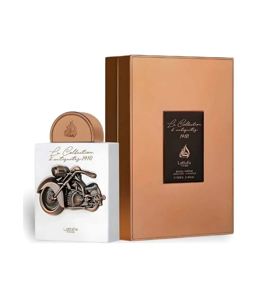 Lattafa La Collection D’antiquites 1910 (Bike) Pride by Lattafa 100ml Eau De Parfum — bottle photo