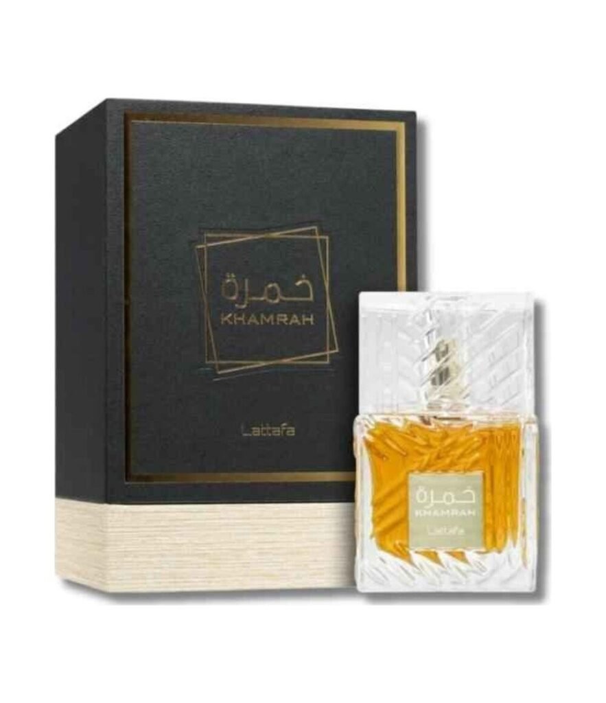 Lattafa Khamrah by Lattafa 100ml Eau De Parfum — bottle photo