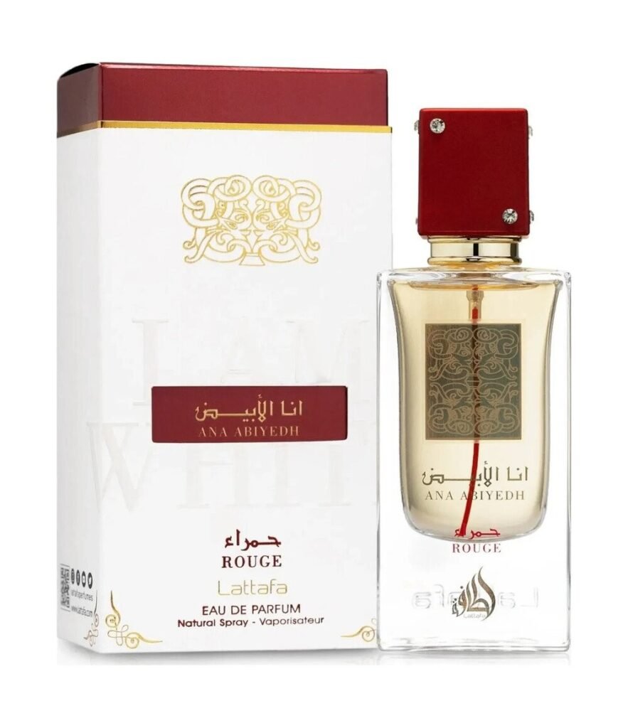 Lattafa Ana Abiyedh Rouge by Lattafa 60ml Eau De Parfum — bottle photo