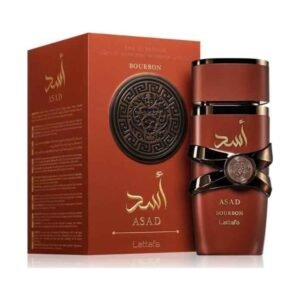 Lattafa Asad Bourbon by Lattafa 100ml Eau De Parfum — bottle photo