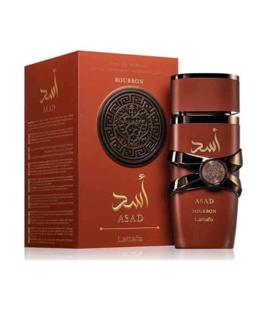 Lattafa Asad Bourbon by Lattafa 100ml Eau De Parfum — bottle photo
