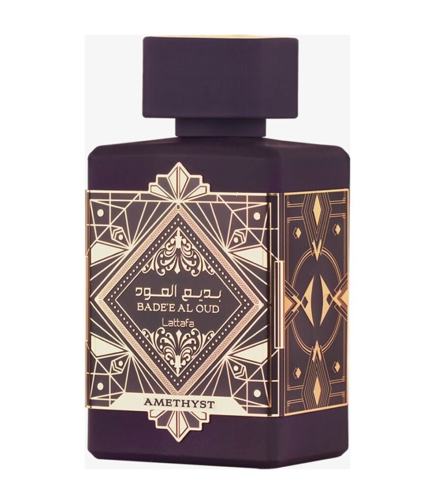 Lattafa Badee Al Oud Amethyst by Lattafa 100ml Eau De Parfum — bottle photo
