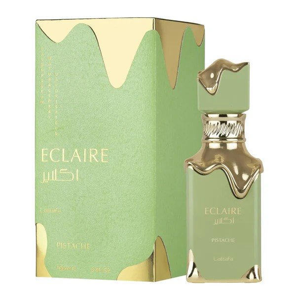 Lattafa Eclaire Pistache by Lattafa 100ml Eau De Parfum — bottle photo