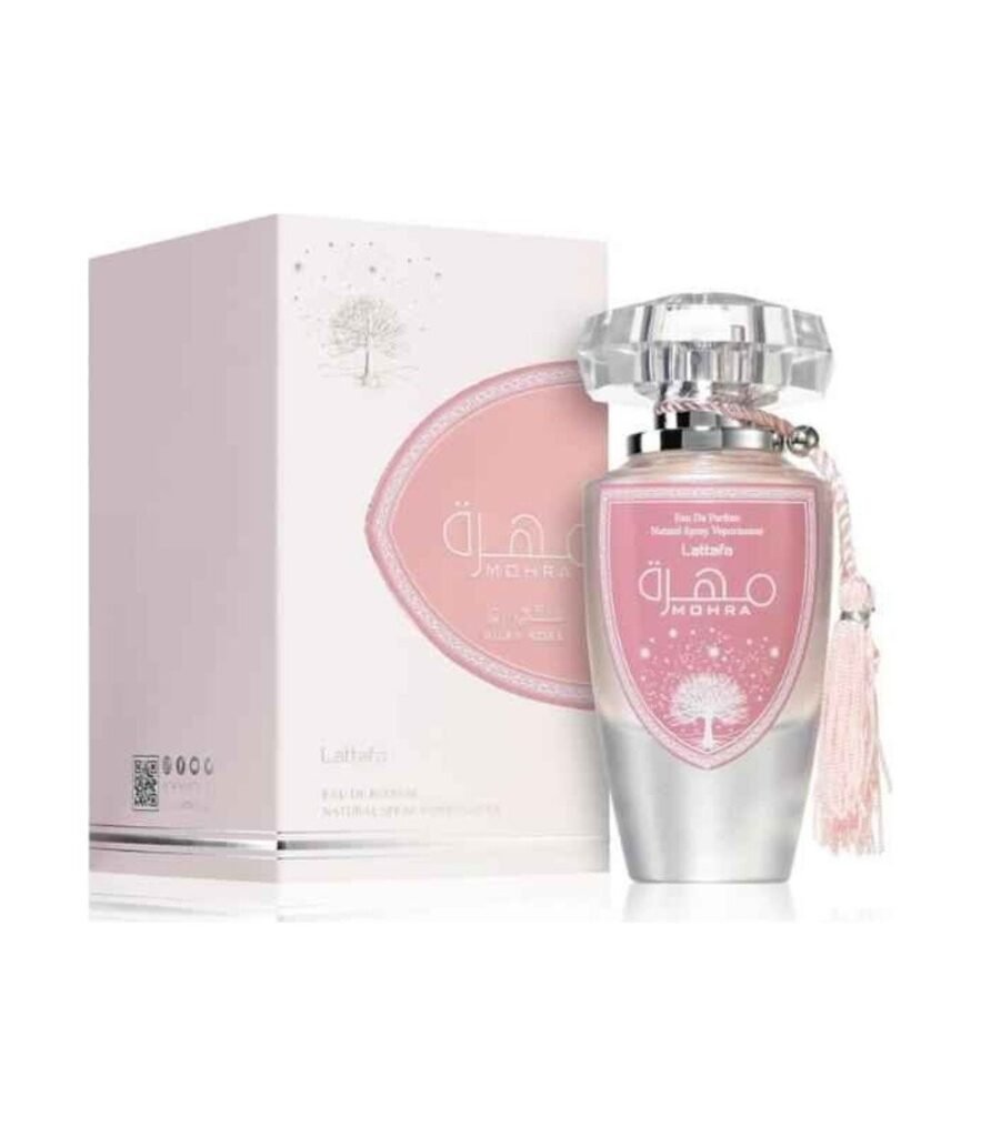 Lattafa Mohra Silky Rose by Lattafa 100ml Eau De Parfum — bottle photo