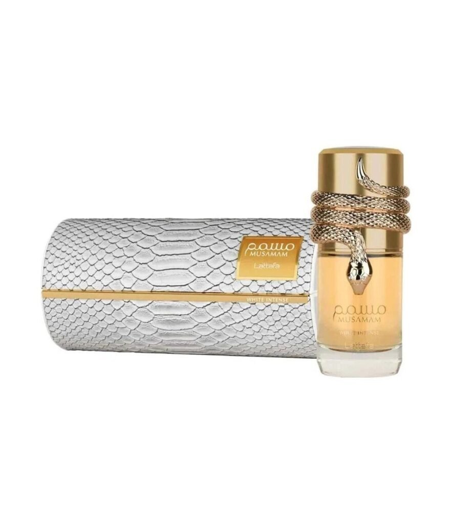 Lattafa Musamam White Intense by Lattafa 100ml Eau De Parfum — bottle photo