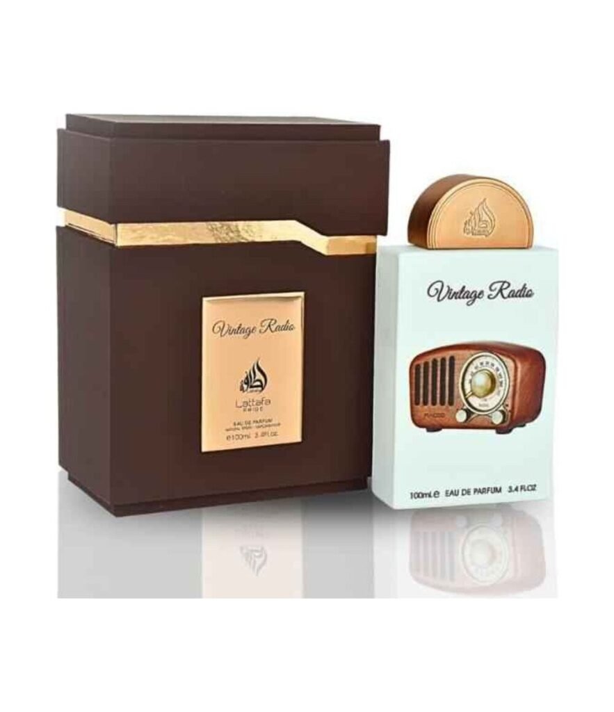 Lattafa Pride Vintage Radio by Lattafa 100ml Eau De Parfum — bottle photo