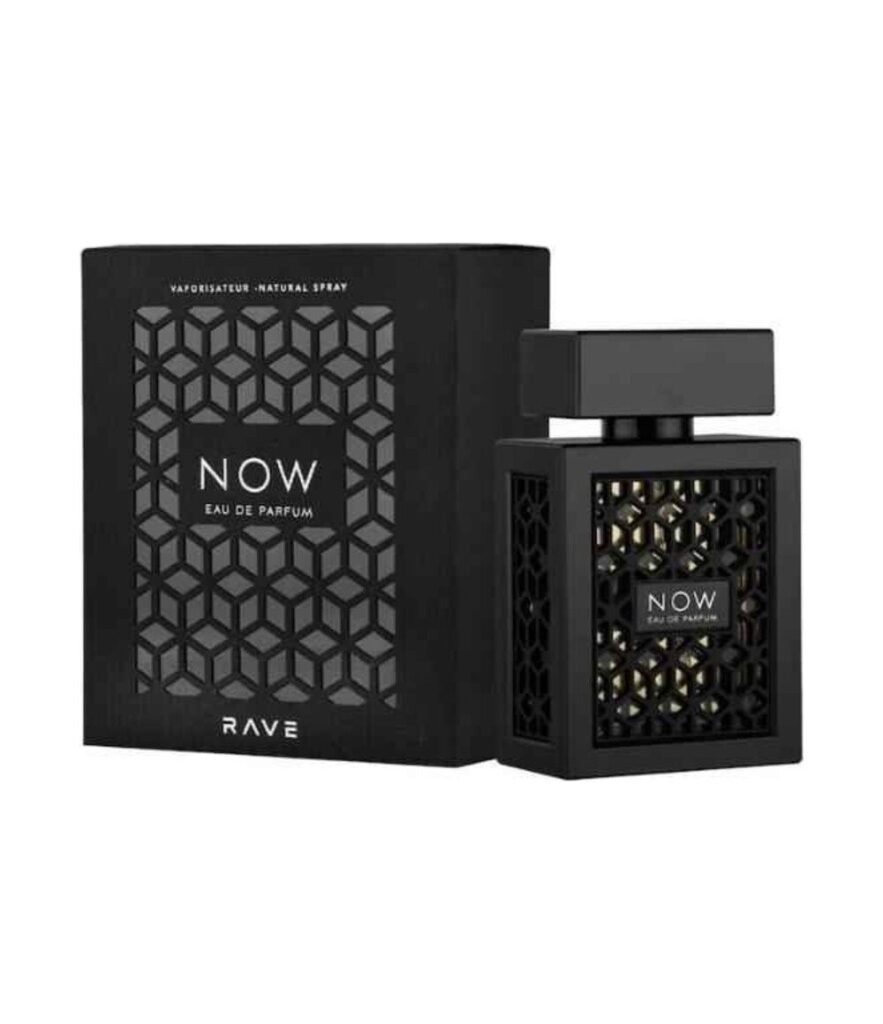 Lattafa Rave Now Black by Lattafa 100ml Eau De Parfum — bottle photo