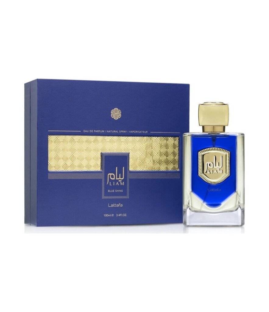 Lattafa Liam Blue Shine by Lattafa 100ml Eau De Parfum — bottle photo