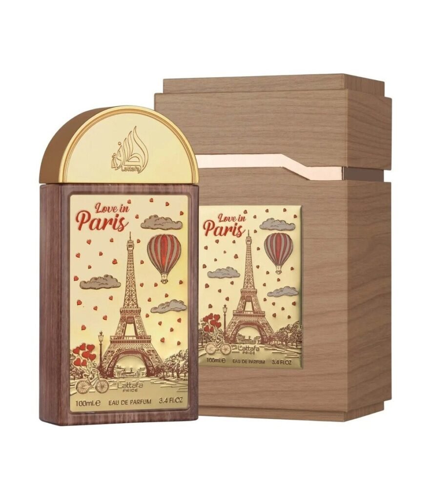 Lattafa Love In Paris Pride by Lattafa 100ml Eau De Parfum — bottle photo
