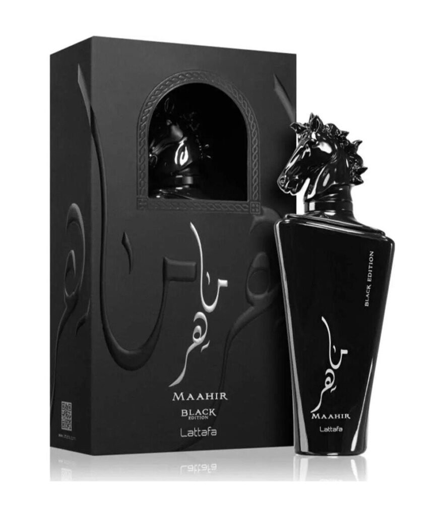 Lattafa Maahir Black Edition by Lattafa 100ml Eau De Parfum — bottle photo
