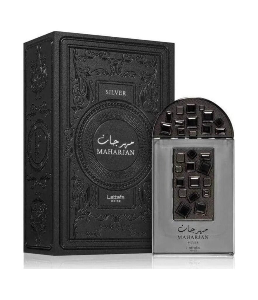 Lattafa Maharjan Silver Pride by Lattafa 100ml Eau De Parfum — bottle photo