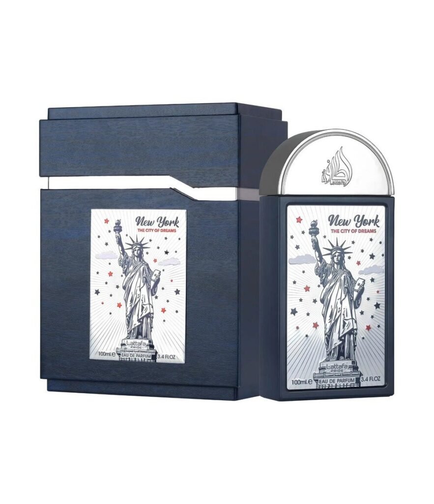 Lattafa New York the City of Dreams Pride by Lattafa 100ml Eau De Parfum — bottle photo